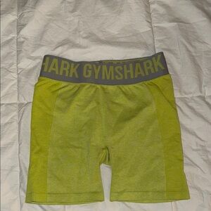 Gymshark Green and Gray Athletic Shorts Lightweight Performance